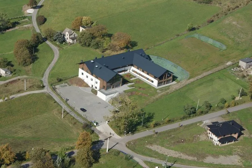 Dom Seniora "Widokowa Przystań" z lotu ptaka